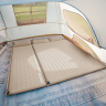 Коврик NATUREHIKE CNK2550WS025 D SERIES 6см с подушкой R4.9 самонадувной туристический бежевый 6977465868794